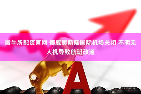 衡牛所配资官网 挪威奥斯陆国际机场关闭 不明无人机导致航班改道